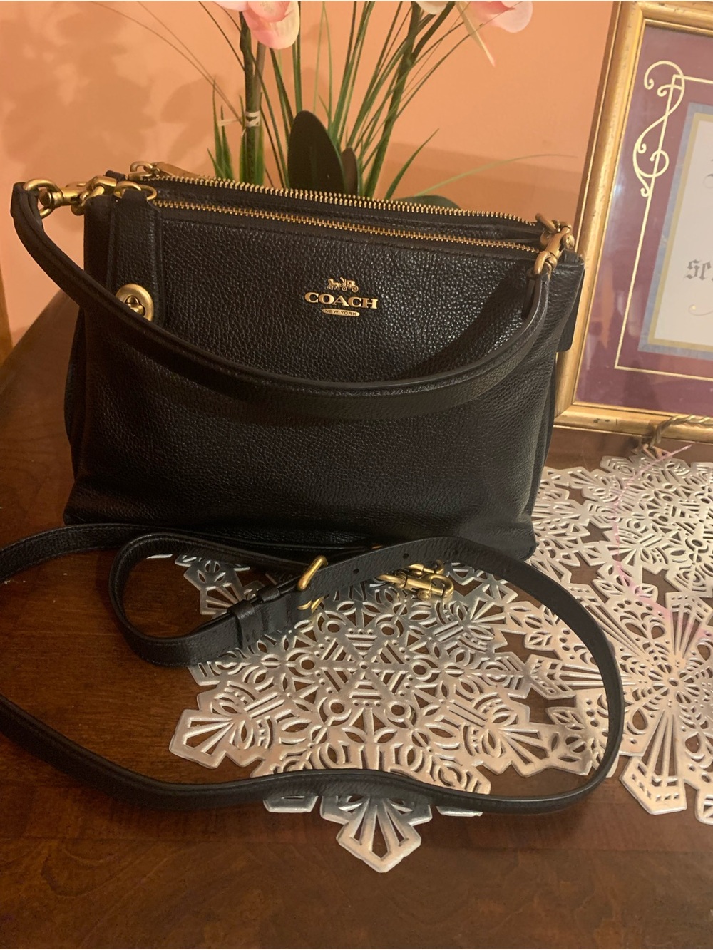 🔥 ANOTHER CLASSY SNEAKY SALE!! COACH 3 ZIPPER, 2 STRAPS AWESOME BAG RET. $475